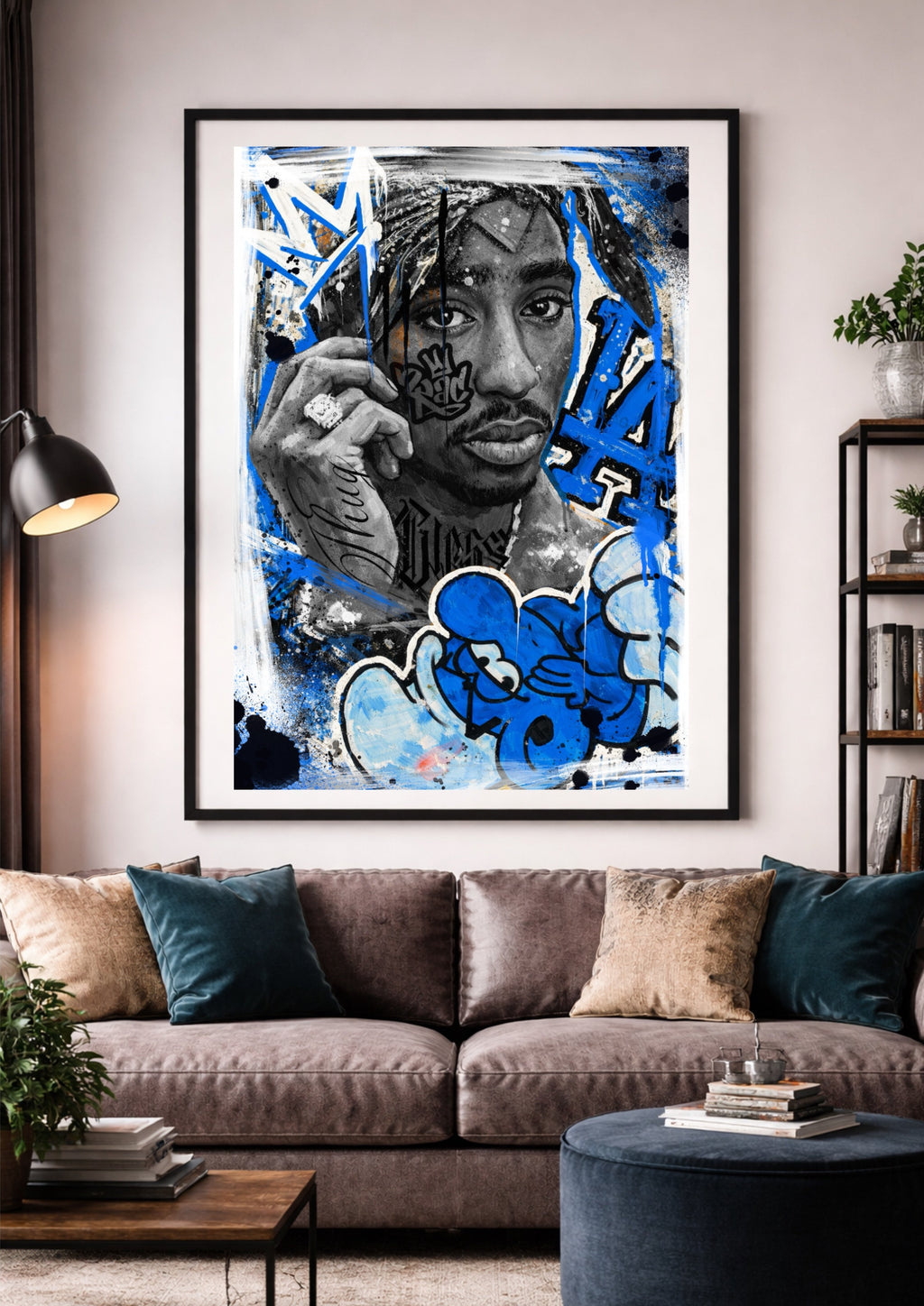 TUPAC X BLUE