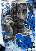 TUPAC X BLUE